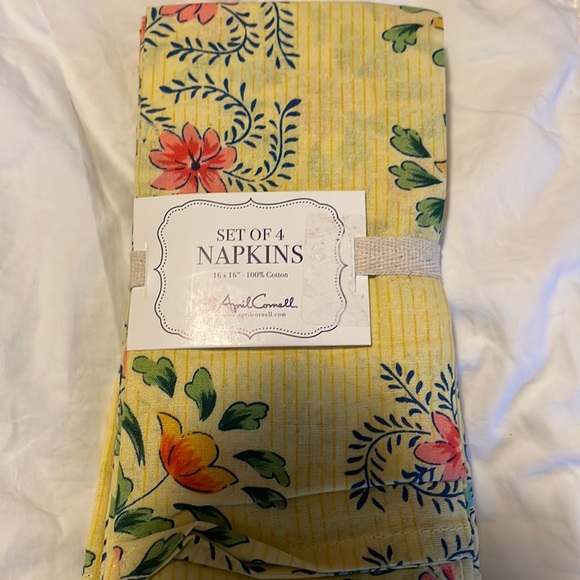 April Cornell Kitchen April Cornell Napkins Poshmark